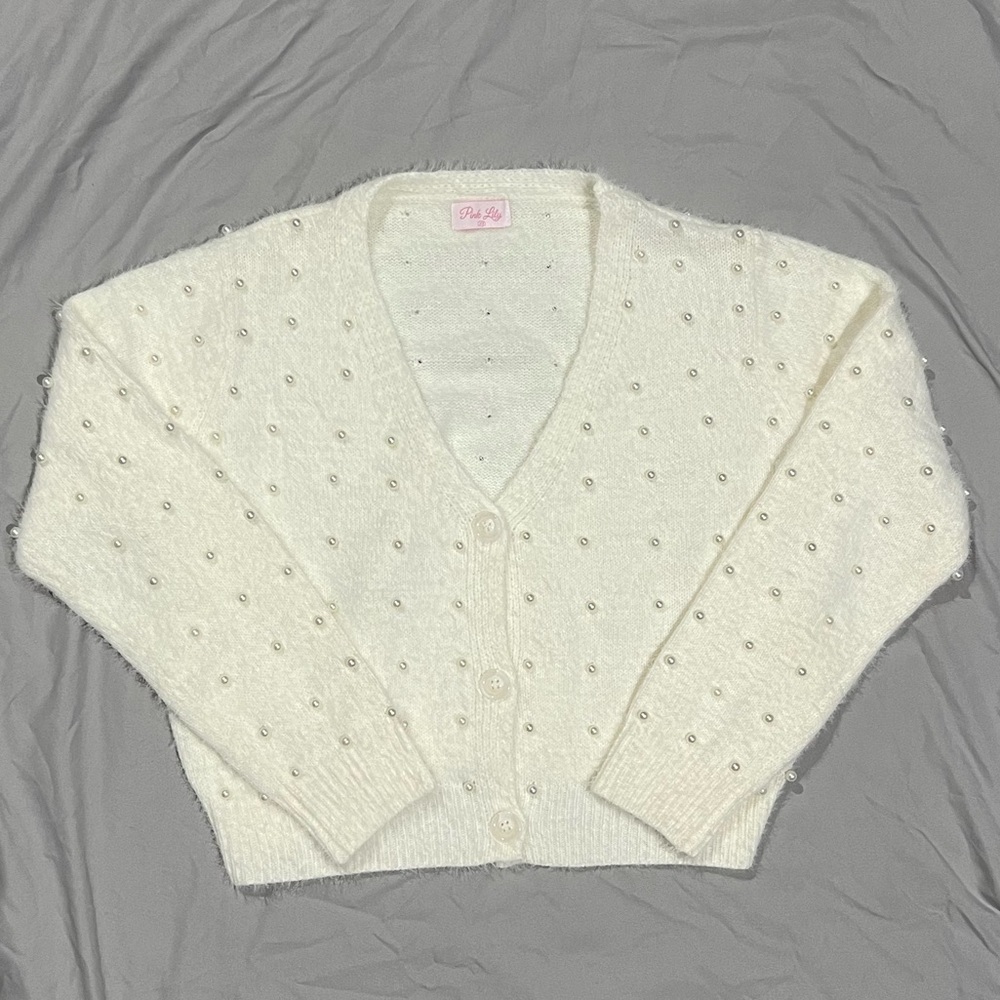 Pink lily‎ cardigan